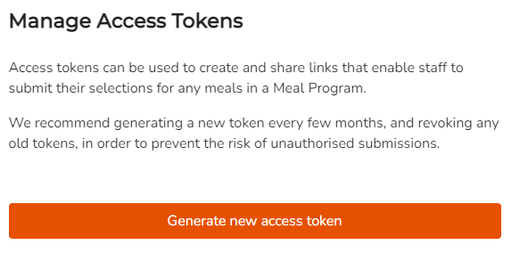 access token